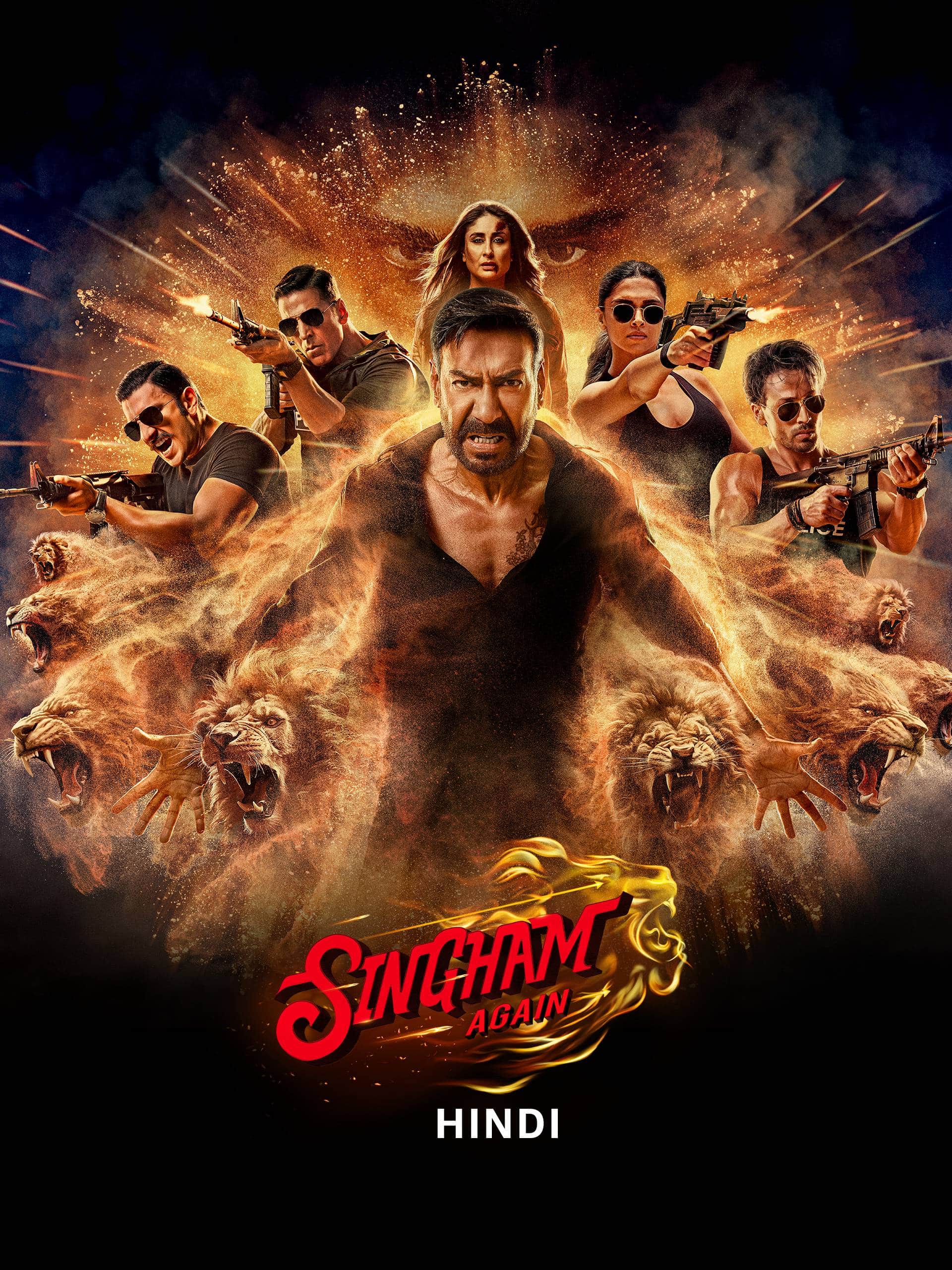 Singham Again (2024) Bollywood Hindi Movie HD ESub