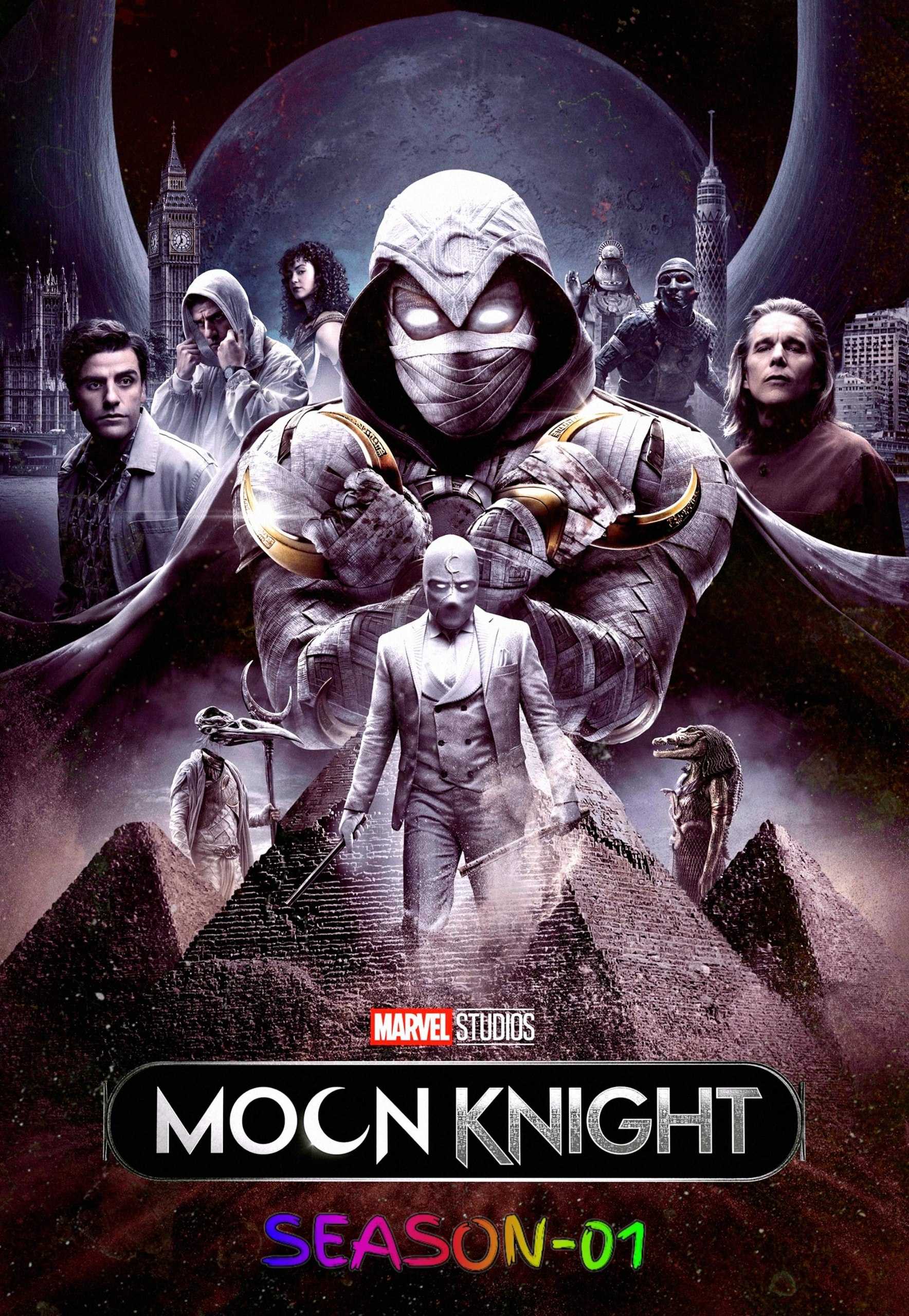 Moon Knight S01 (2022) (Hindi + English) Dual Audio MCU Completed Web Series HEVC ESub Filmyzilla