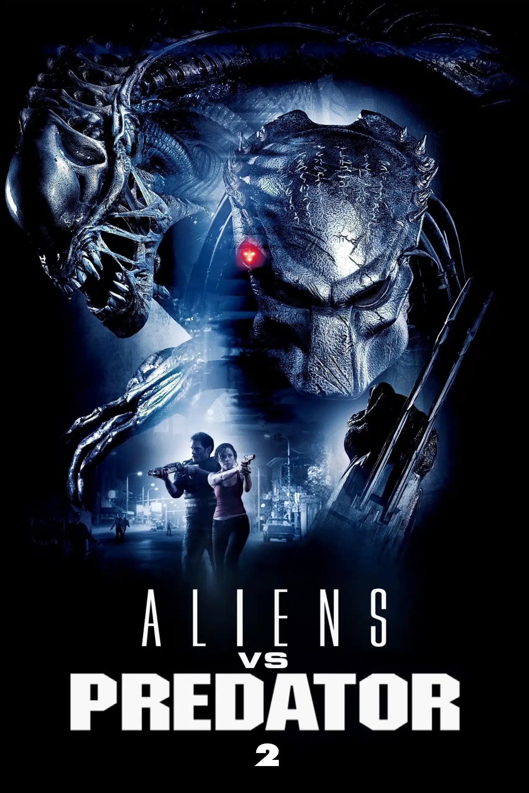 Aliens Vs Predator – Requiem (2007) (Hindi + English) Dual Audio Hollywood Movie BluRay HD ESub