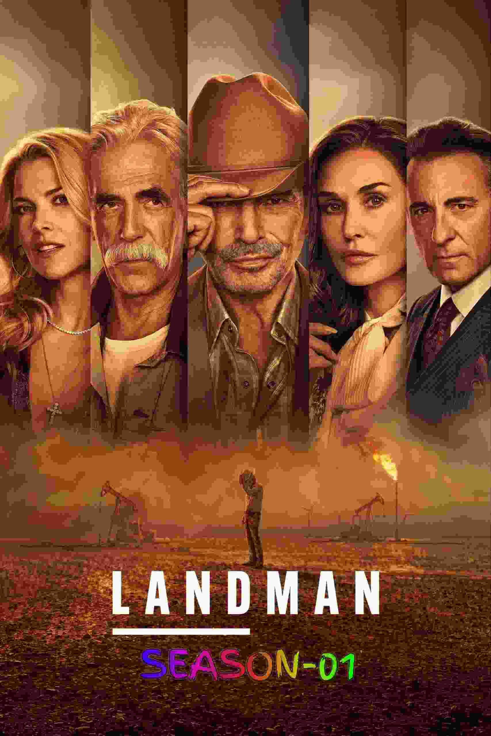 Landman S01 (2024) (Hindi + English) Dual Audio Completed Web Series BluRay HEVC ESub