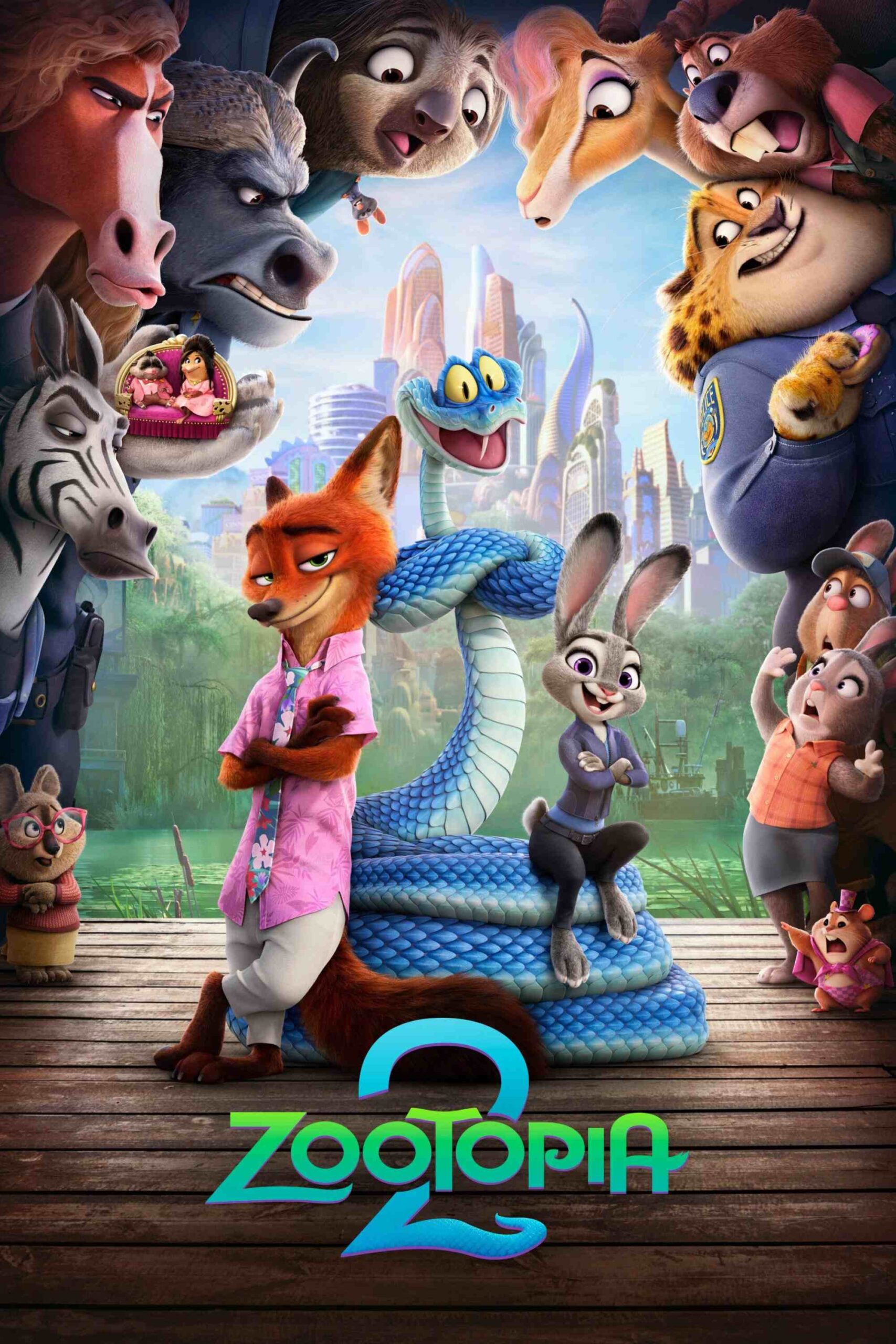 Zootopia 2 (2025) (Hindi + English) Dual Audio Animated Movie BluRay HD ESub