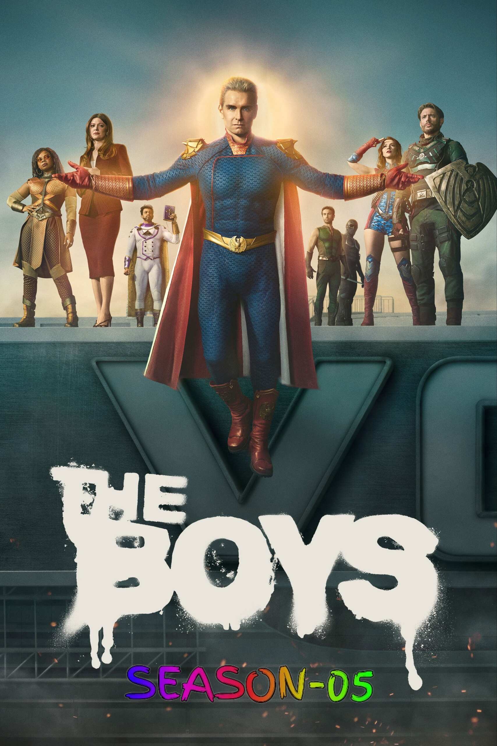 The Boys S05 (2026) (Hindi + English) Dual Audio Completed Web Series HEVC Esubb {Episode -08 Added!}