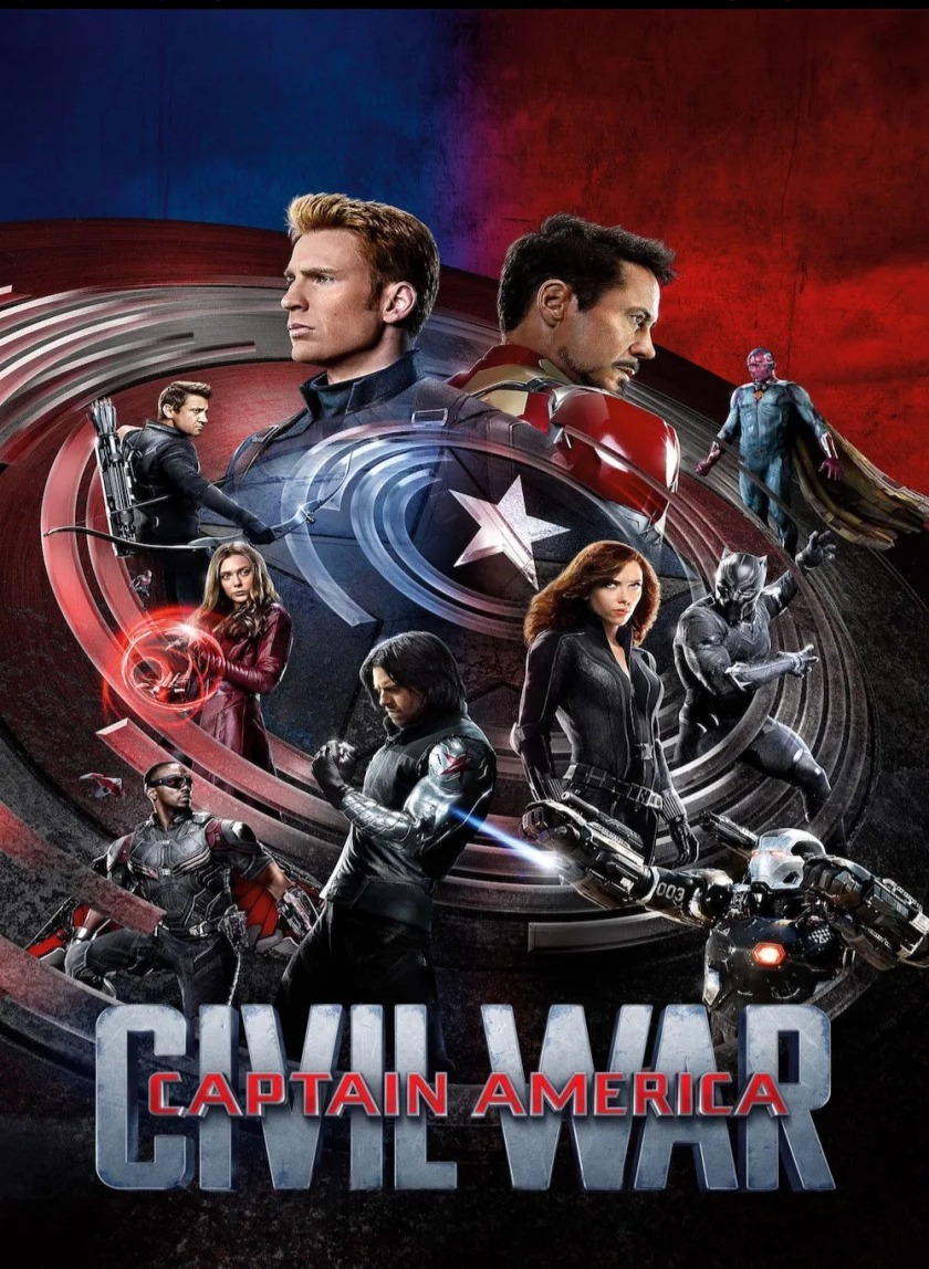 Captain America – Civil War (2016) (Hindi + English) Dual Audio MCU Hollywood Movie BluRay HD ESub