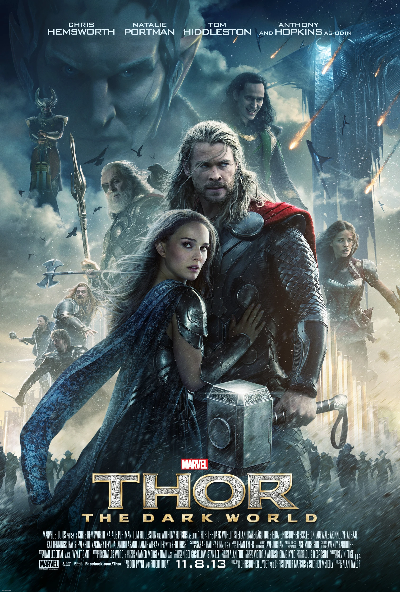 Thor: The Dark World (2013) (Hindi + English) Dual Audio MCU Movie BluRay HD ESub